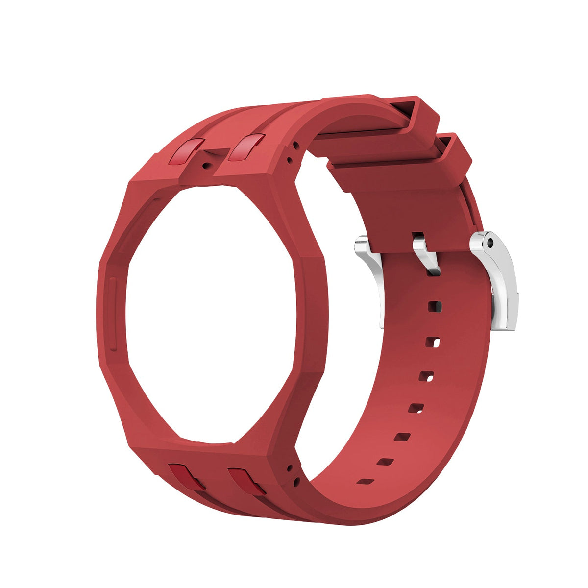 Oak Pop Exklusives rotes Silikonarmband