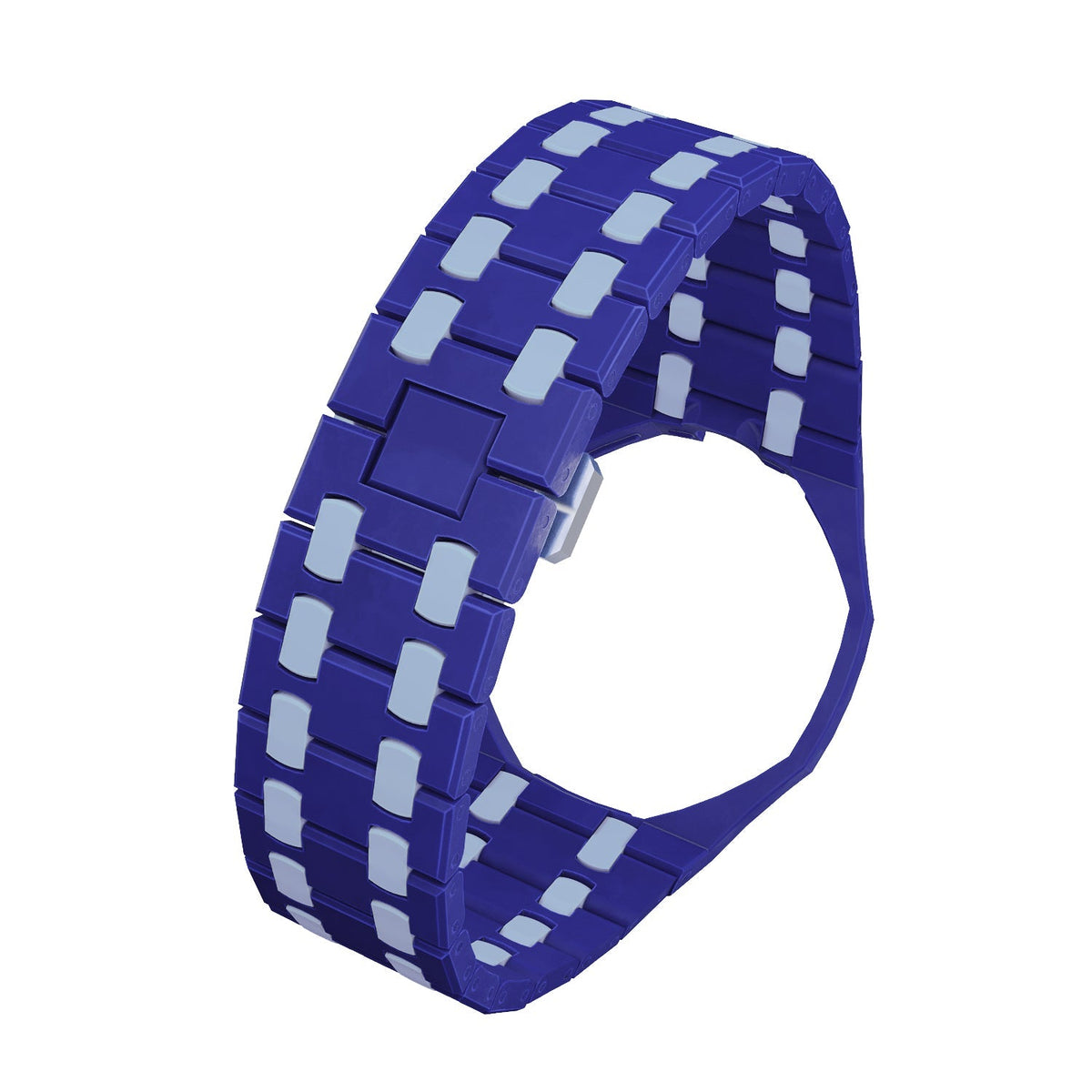 Oak Pop Exclusive Dunkelblauer und hellblauer Biokeramik-Armband