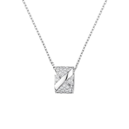 [⭐⭐JeweliWhal]LIENS EVIDENCE DIAMOND PAVED NECKLACE