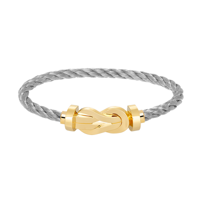 [⭐⭐JeweliWhal]CHANCE GROSSES 8-FIGUREN-ARMBAND MIT SCHNALLE OHNE DIAMANTEN GOLD
