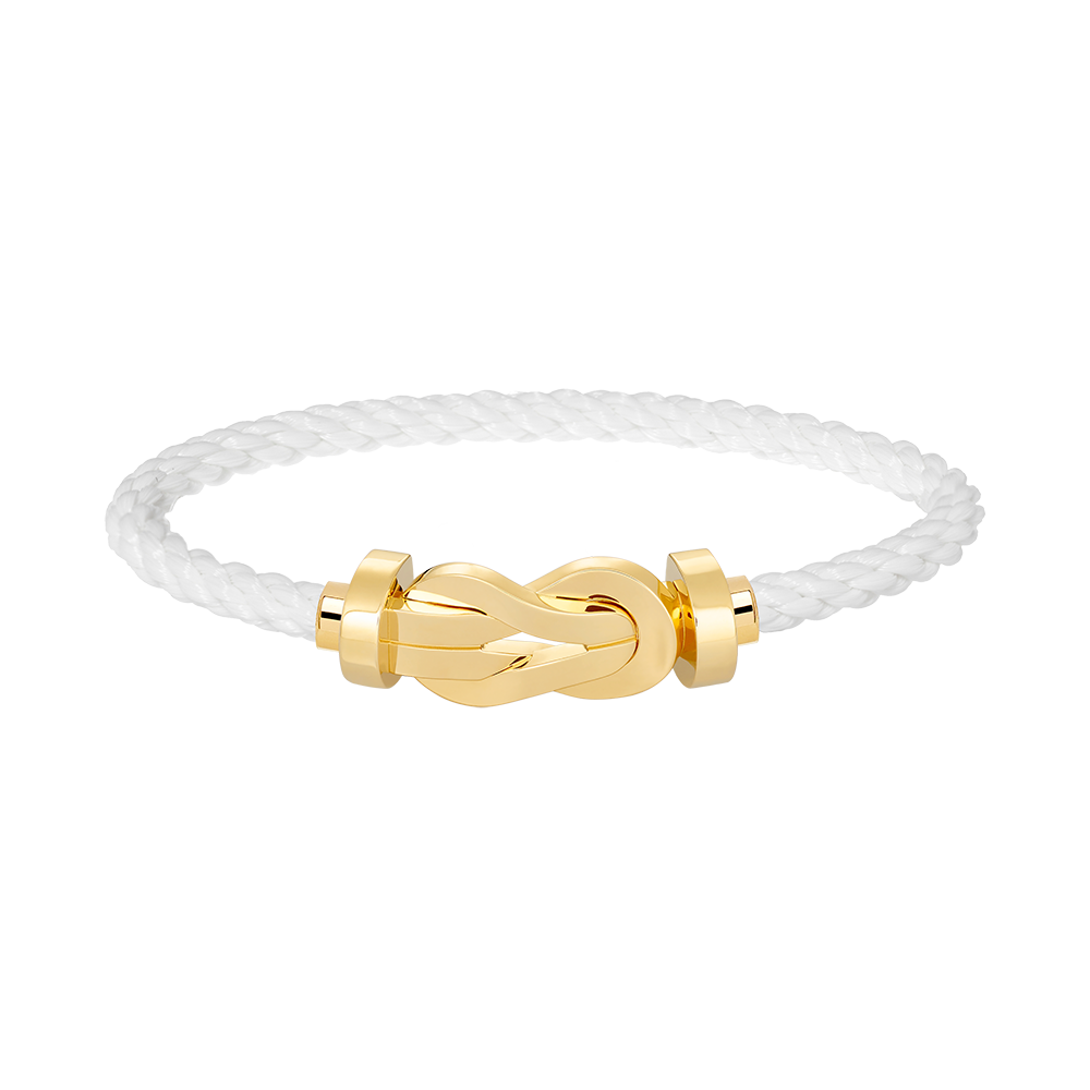 [⭐⭐JeweliWhal]CHANCE GROSSES 8-FIGUREN-ARMBAND MIT SCHNALLE OHNE DIAMANTEN GOLD