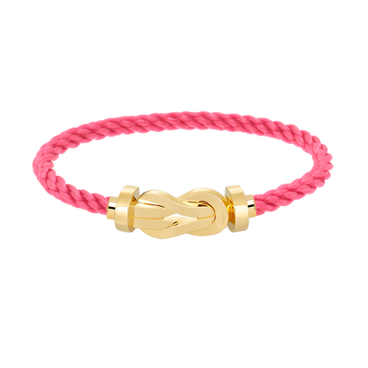 [⭐⭐JeweliWhal]CHANCE GROSSES 8-FIGUREN-ARMBAND MIT SCHNALLE OHNE DIAMANTEN GOLD