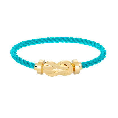 [⭐⭐JeweliWhal]CHANCE GROSSES 8-FIGUREN-ARMBAND MIT SCHNALLE OHNE DIAMANTEN GOLD