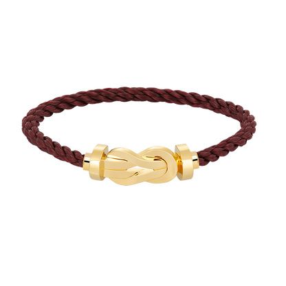 [⭐⭐JeweliWhal]CHANCE GROSSES 8-FIGUREN-ARMBAND MIT SCHNALLE OHNE DIAMANTEN GOLD