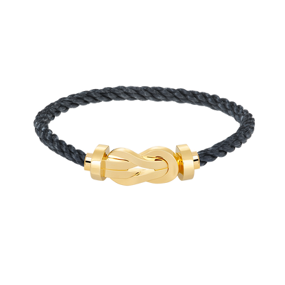 [⭐⭐JeweliWhal]CHANCE GROSSES 8-FIGUREN-ARMBAND MIT SCHNALLE OHNE DIAMANTEN GOLD