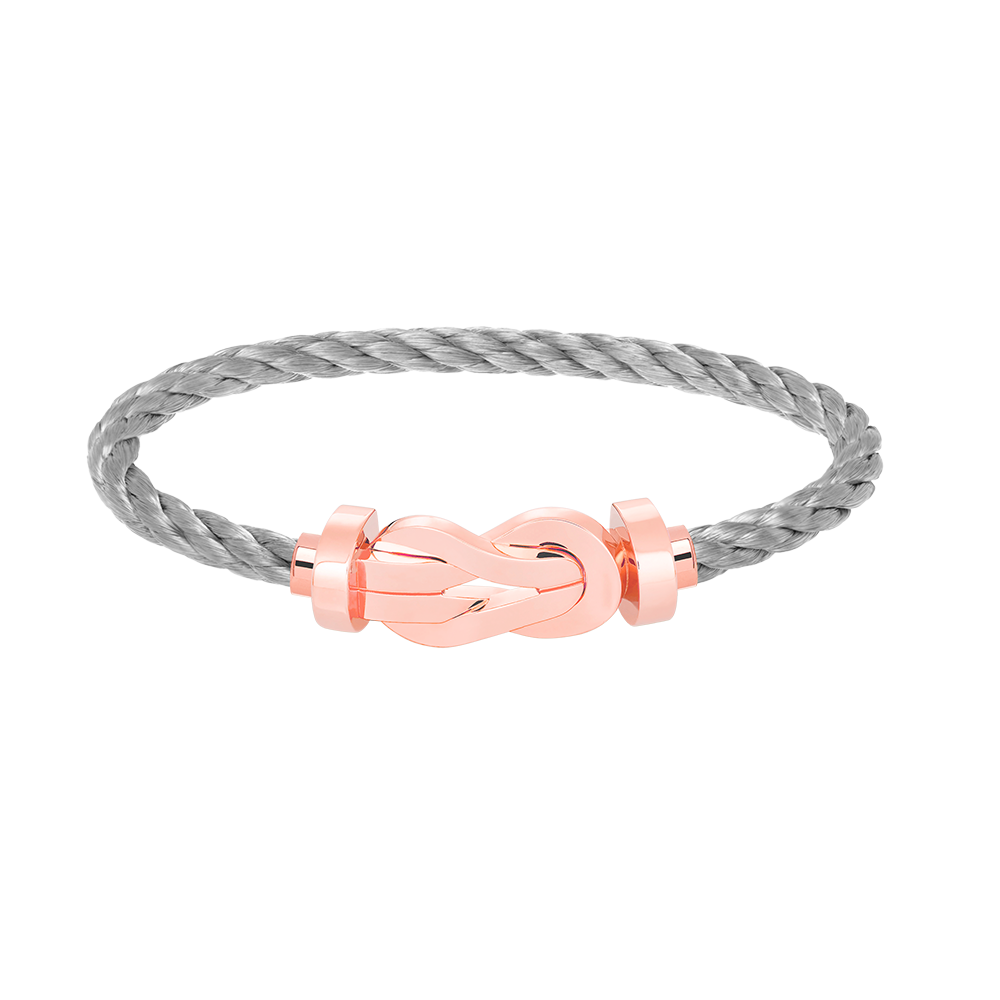 [⭐⭐JeweliWhal]CHANCE LARGE 8 FIGURE BUCKLE NO DIAMOND BRACELET ROSE GOLD