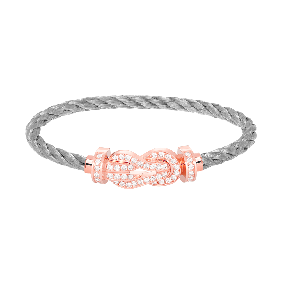 [⭐⭐JeweliWhal]CHANCE GROSSES 8-FIGUREN-ARMBAND MIT VOLL-DIAMANTBESATZ ROSÉGOLD