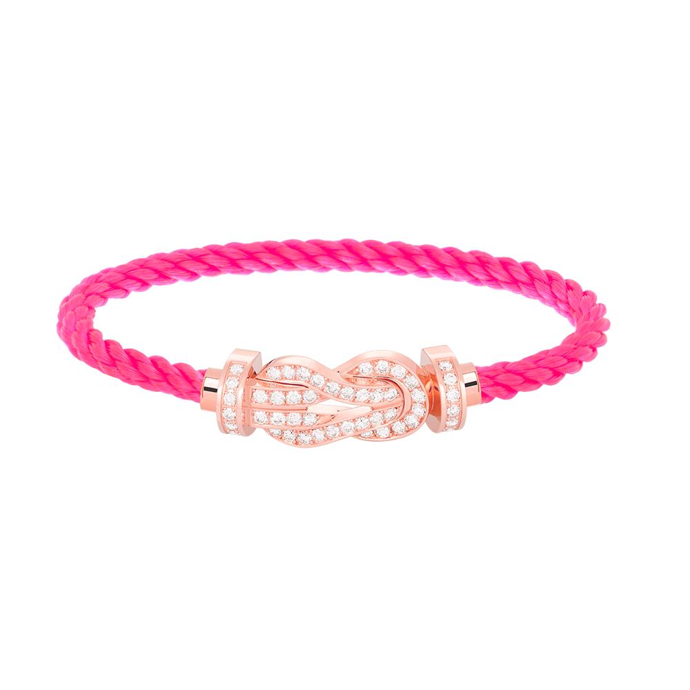 [⭐⭐JeweliWhal]CHANCE GROSSES 8-FIGUREN-ARMBAND MIT VOLL-DIAMANTBESATZ ROSÉGOLD
