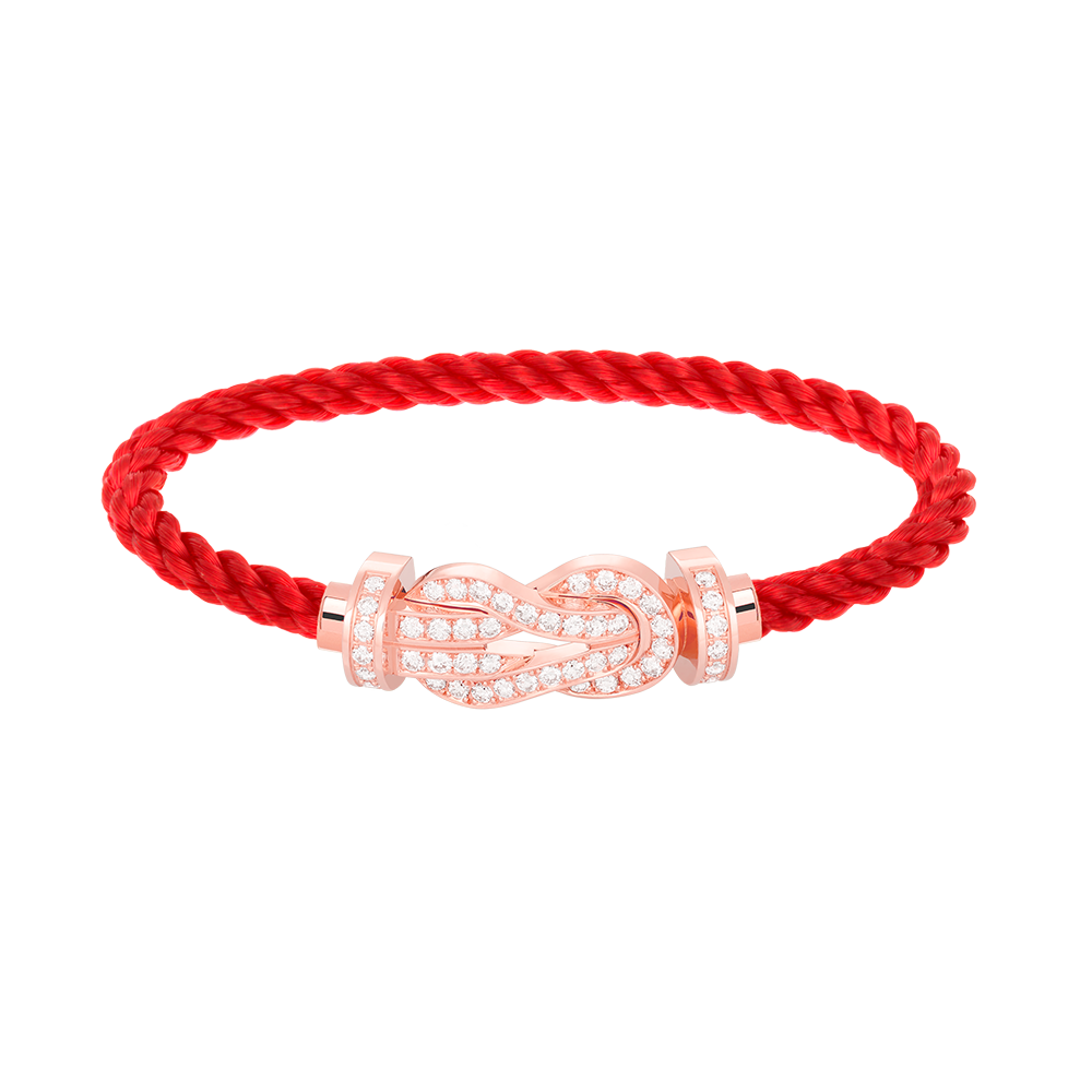 [⭐⭐JeweliWhal]CHANCE GROSSES 8-FIGUREN-ARMBAND MIT VOLL-DIAMANTBESATZ ROSÉGOLD