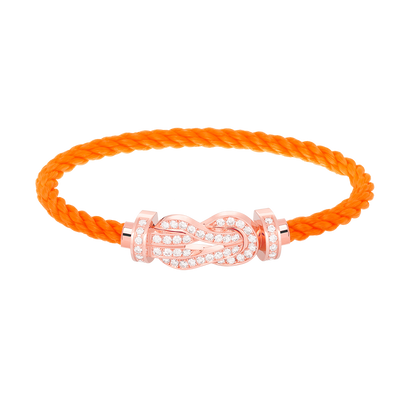 [⭐⭐JeweliWhal]CHANCE GROSSES 8-FIGUREN-ARMBAND MIT VOLL-DIAMANTBESATZ ROSÉGOLD