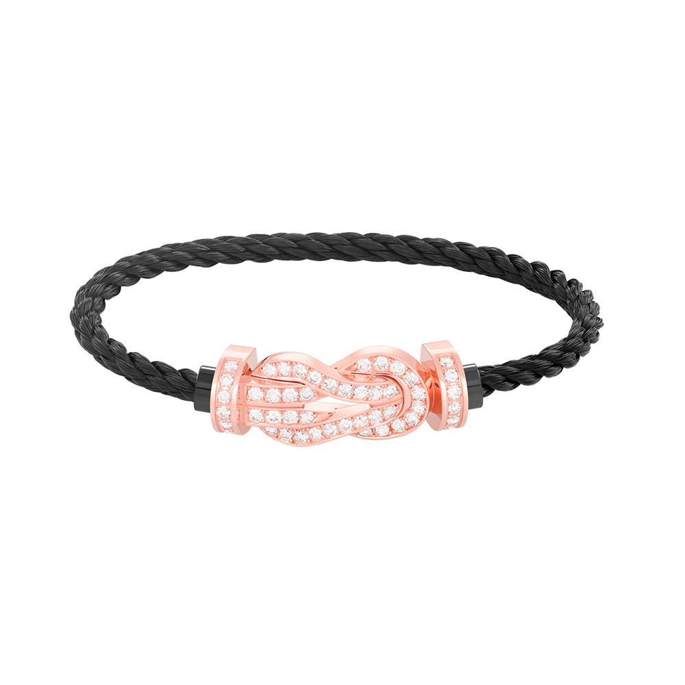 [⭐⭐JeweliWhal]CHANCE GROSSES 8-FIGUREN-ARMBAND MIT VOLL-DIAMANTBESATZ ROSÉGOLD
