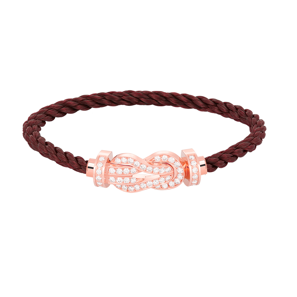[⭐⭐JeweliWhal]CHANCE GROSSES 8-FIGUREN-ARMBAND MIT VOLL-DIAMANTBESATZ ROSÉGOLD