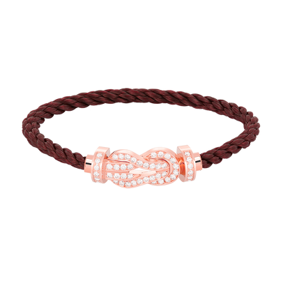 [⭐⭐JeweliWhal]CHANCE GROSSES 8-FIGUREN-ARMBAND MIT VOLL-DIAMANTBESATZ ROSÉGOLD