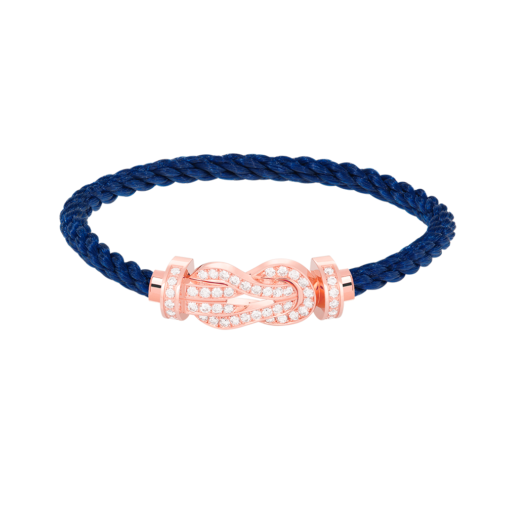 [⭐⭐JeweliWhal]CHANCE GROSSES 8-FIGUREN-ARMBAND MIT VOLL-DIAMANTBESATZ ROSÉGOLD