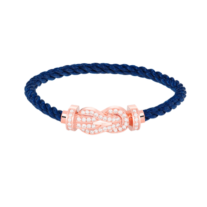 [⭐⭐JeweliWhal]CHANCE GROSSES 8-FIGUREN-ARMBAND MIT VOLL-DIAMANTBESATZ ROSÉGOLD
