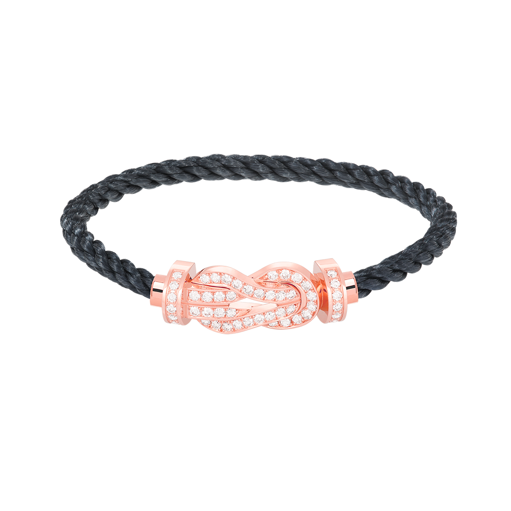 [⭐⭐JeweliWhal]CHANCE GROSSES 8-FIGUREN-ARMBAND MIT VOLL-DIAMANTBESATZ ROSÉGOLD