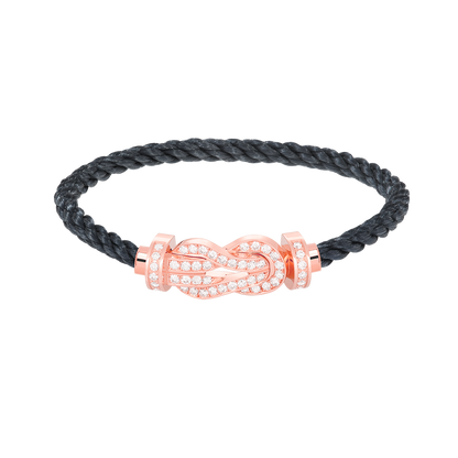 [⭐⭐JeweliWhal]CHANCE GROSSES 8-FIGUREN-ARMBAND MIT VOLL-DIAMANTBESATZ ROSÉGOLD