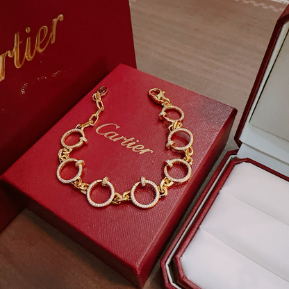[⭐⭐JeweliWhal Jewelry] LOVE&JUSTE BRACELET DIAMONDS