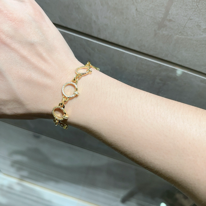 [⭐⭐JeweliWhal Jewelry] LOVE&JUSTE BRACELET DIAMONDS