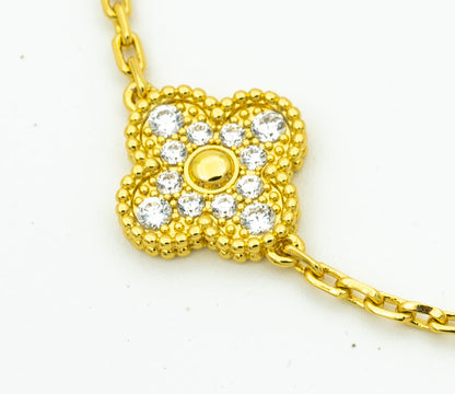 [⭐⭐JeweliWhal] CLOVER 5 MOTIF LASER BRACELET COLLECTION