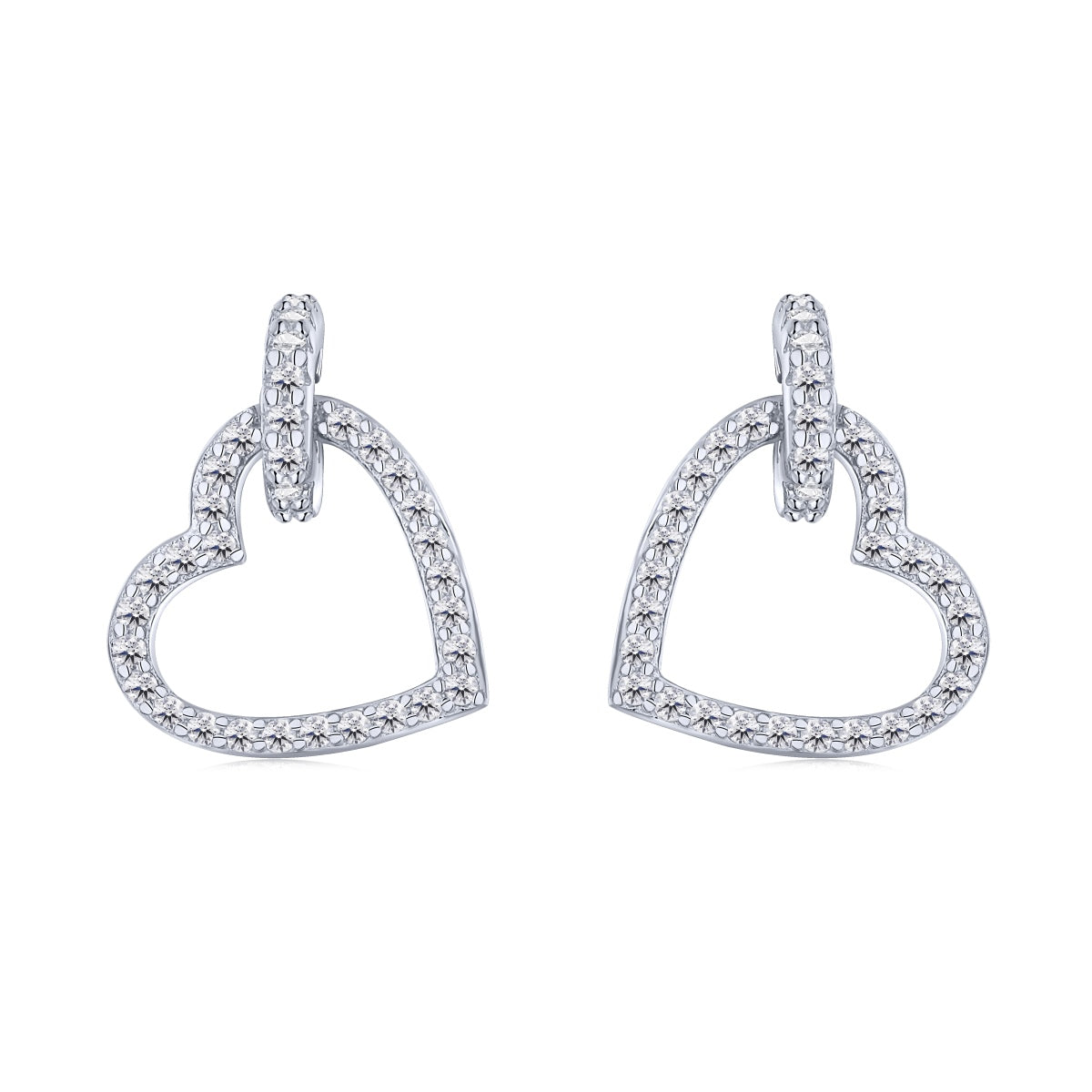 [Manual]Dainty Heart Shape Earrings