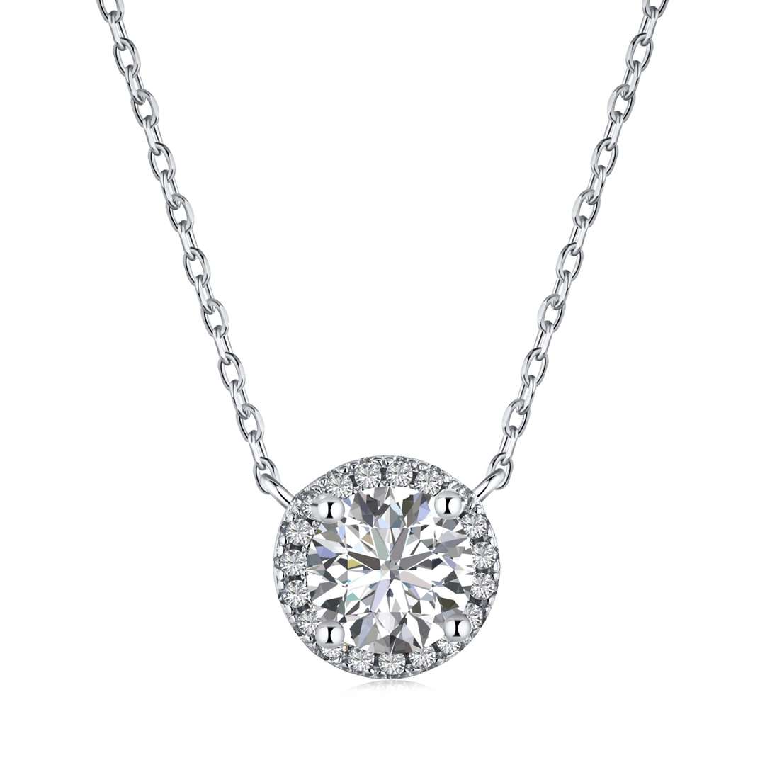 [Manual]Luxurious Round Cut Necklace