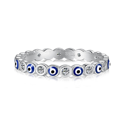 [Manual]Sparkling Vibrant Round Shape Daily Ring