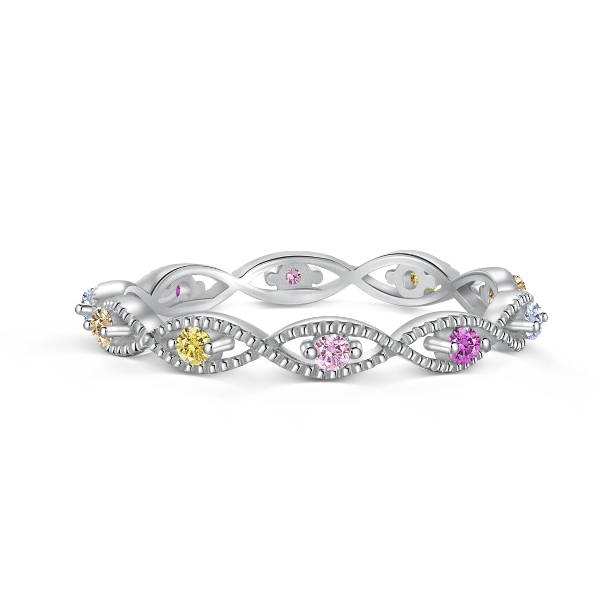 [Manual]Elegant Energetic Round Cut Daily Ring