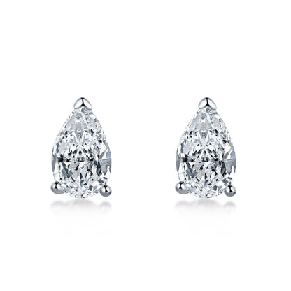 [Manual]Ornate Water Drop Shape Earrings