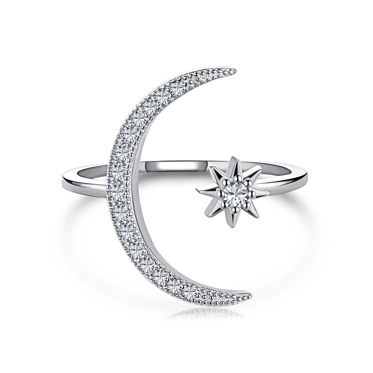 [Manual]Eternity Moon & Star Ring