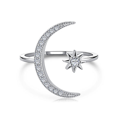 [Manual]Eternity Moon & Star Ring