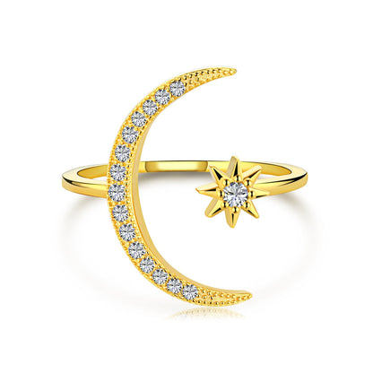 [Manual]Eternity Moon & Star Ring