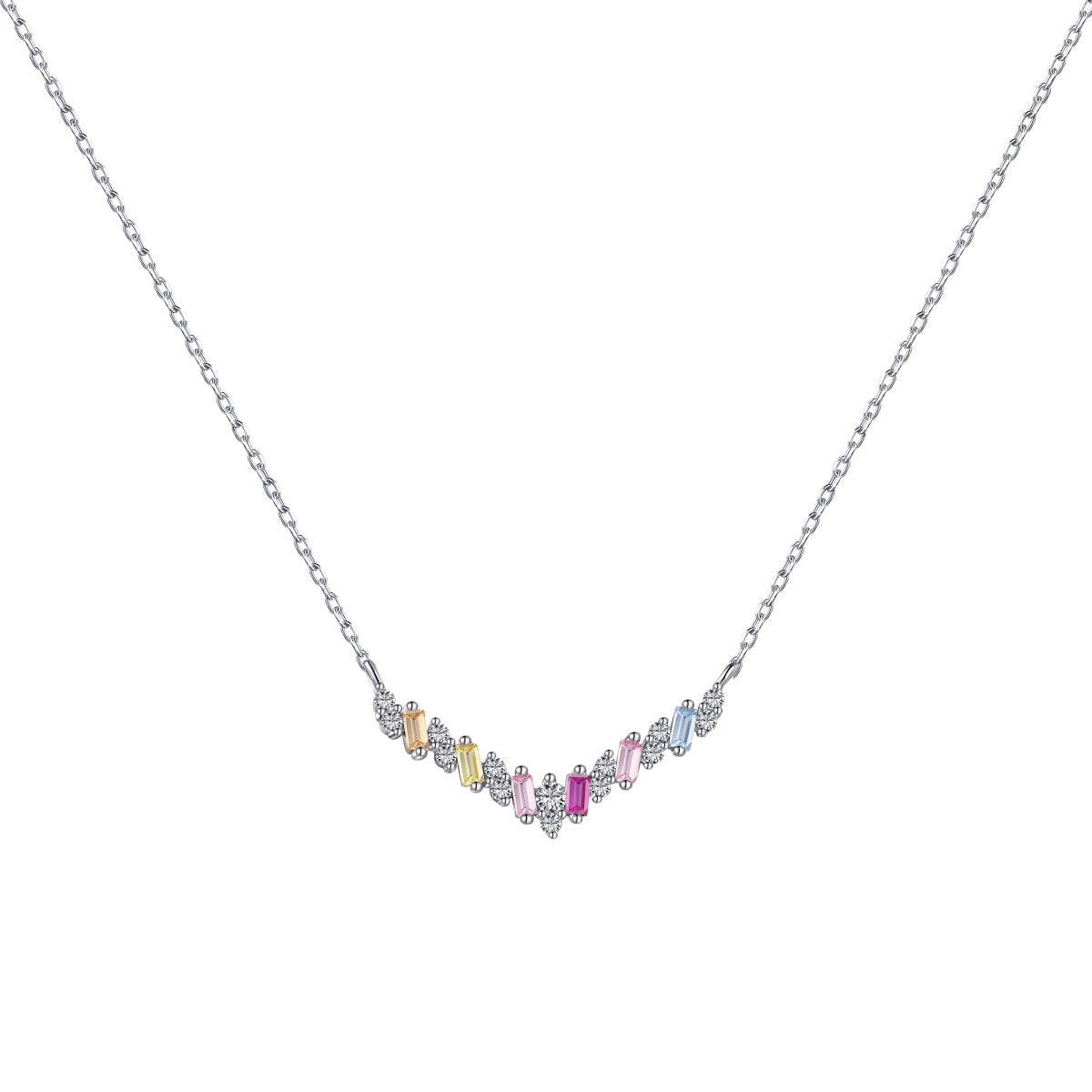 [Manual]Dazzling Rainbow Necklace