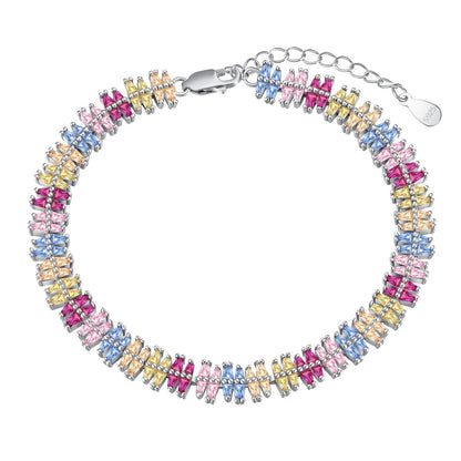 [Manual]Sparkling Exquisite Multi Cut Party Bracelet