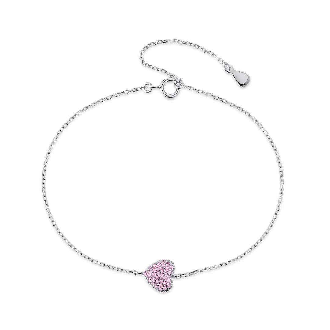 [Manual]Heart-Shaped Gentle and Versatile Bracelet