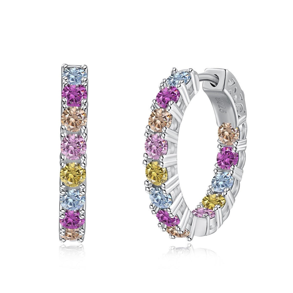 [Manual]Unique Round Cut Daily Earrings