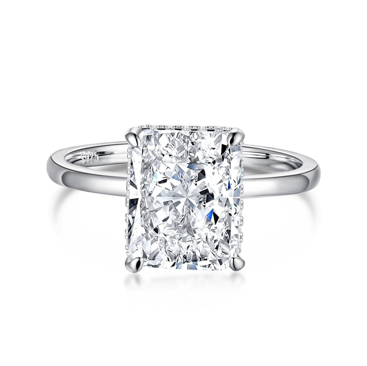 [Manual]4.0 Carat Ornate Enchanting Radiand Cut Banquet Ring