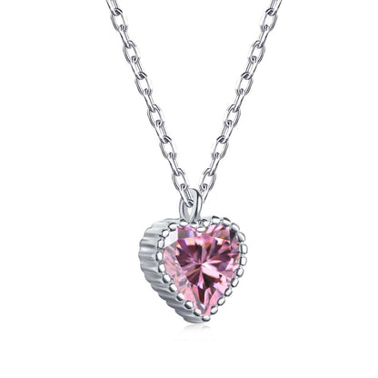 [Manual]Ornate Heart Shape Necklace