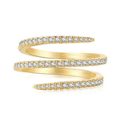 [Manual]Unique Vibrant Entangle Daily Ring