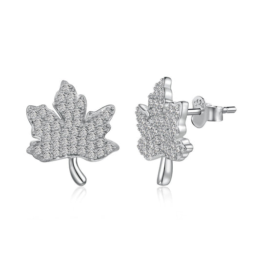[Manual]Exquisite Maple Leaf Design Earrings