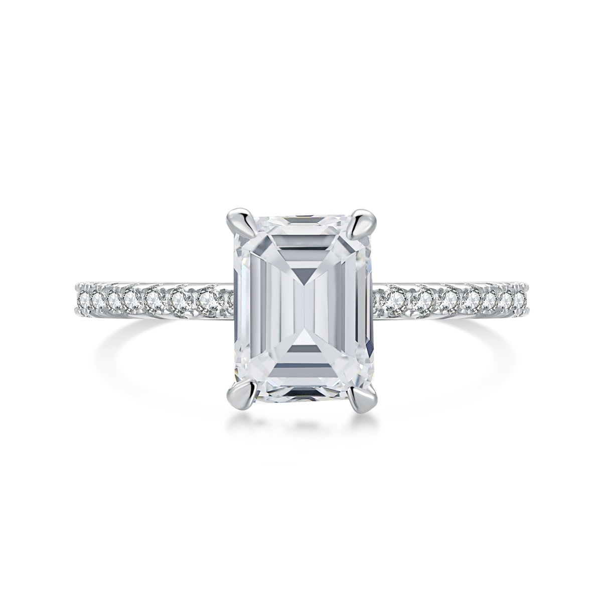 [Manual]2.0 Carat Scintillating Ornate Radiant Cut Party Ring
