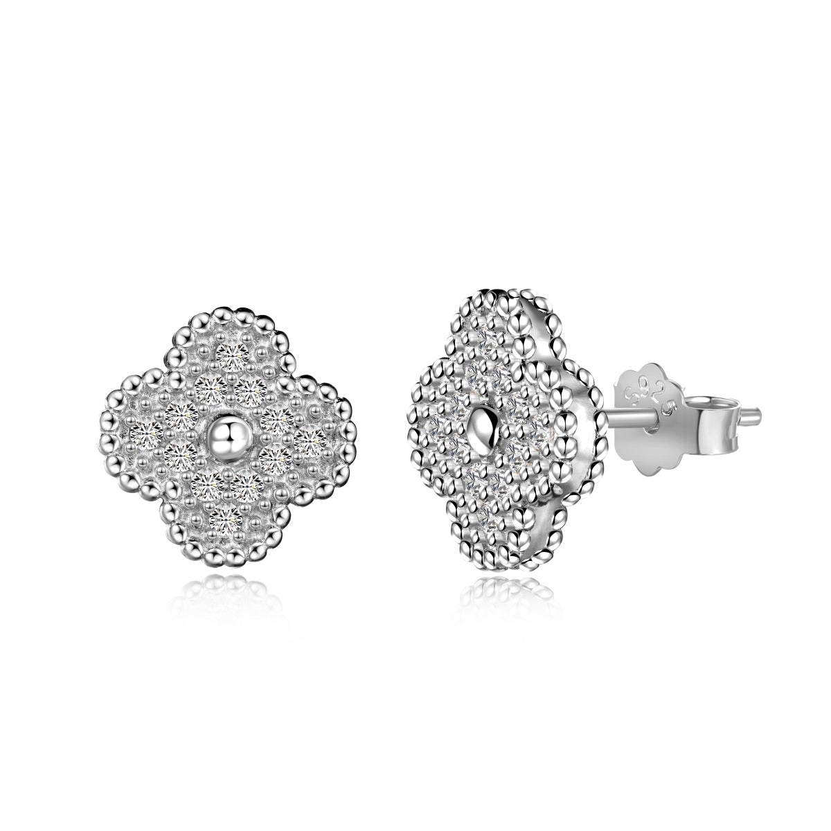 [Manual]Four Leaf Clover Fashion Earrings