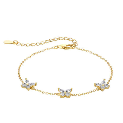 [Manual]Radiant Butterfly Shape Necklace