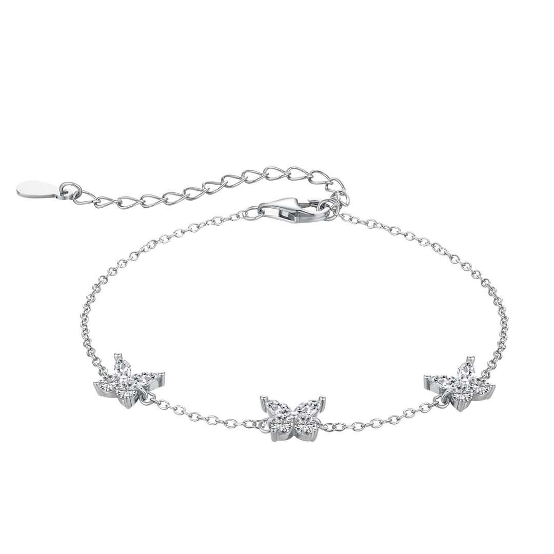 [Manual]Radiant Butterfly Shape Necklace
