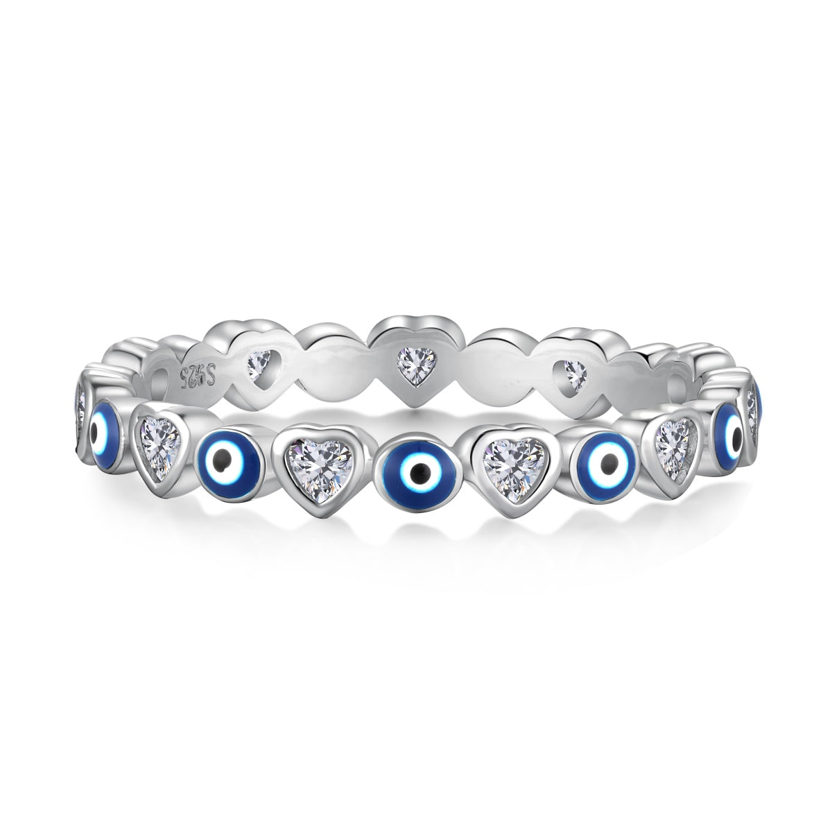[Manual]Radiant Colorful Round Shape Daily Ring