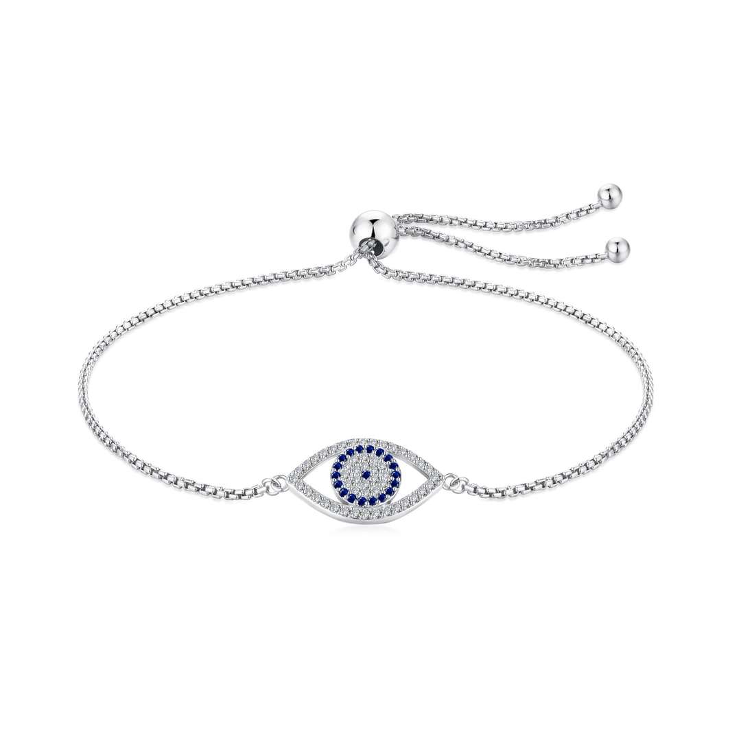 [Manual]Dazzling Eye Shape Necklace