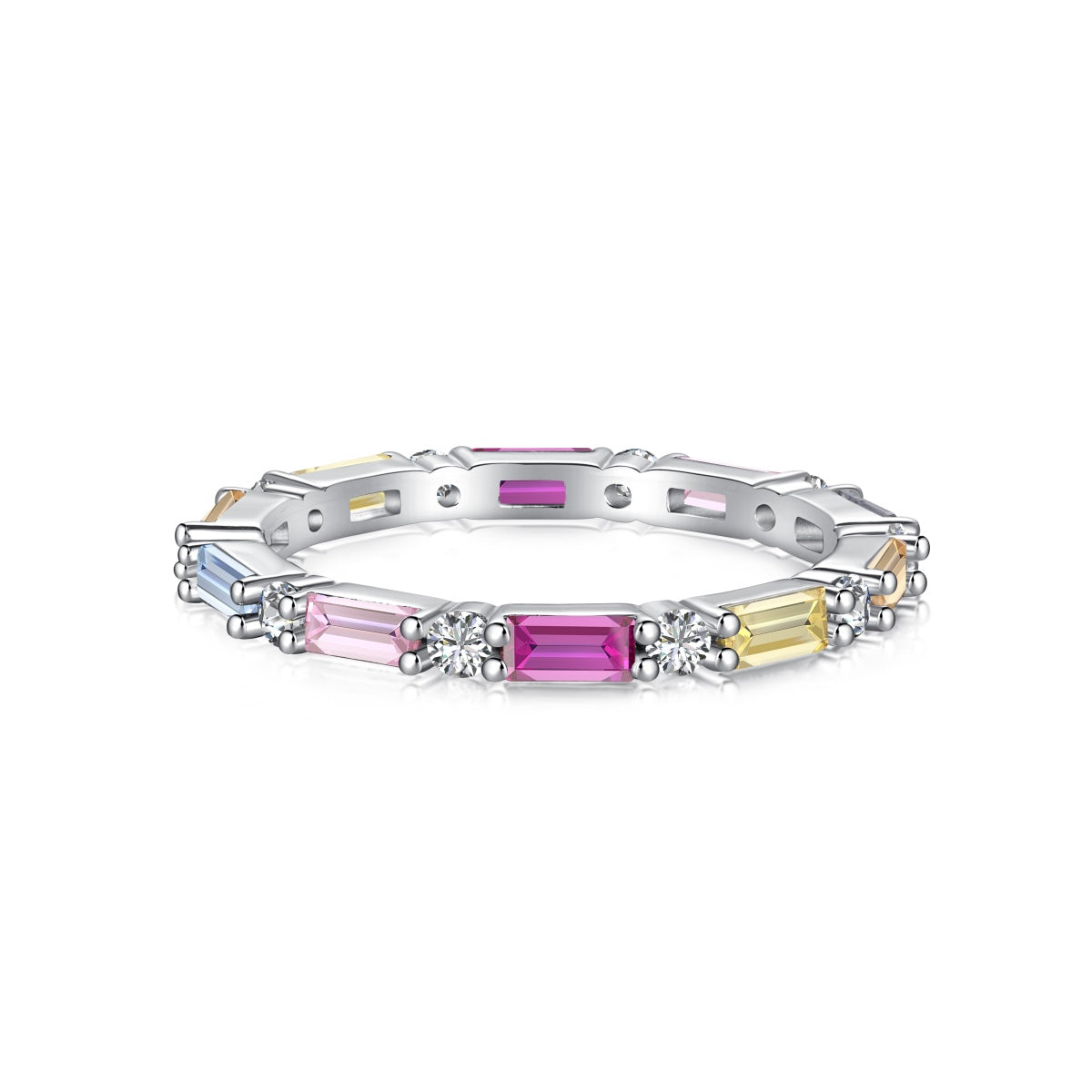 [Manual]Lively In Shades Elegant Radiant Cut Daily Ring