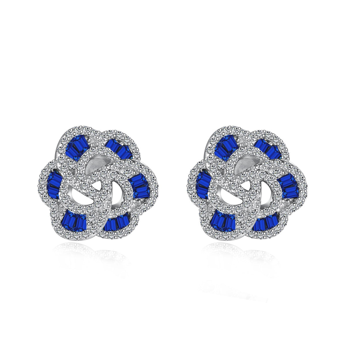 [Manual]Exquisite Flower Shape Daily Earrings