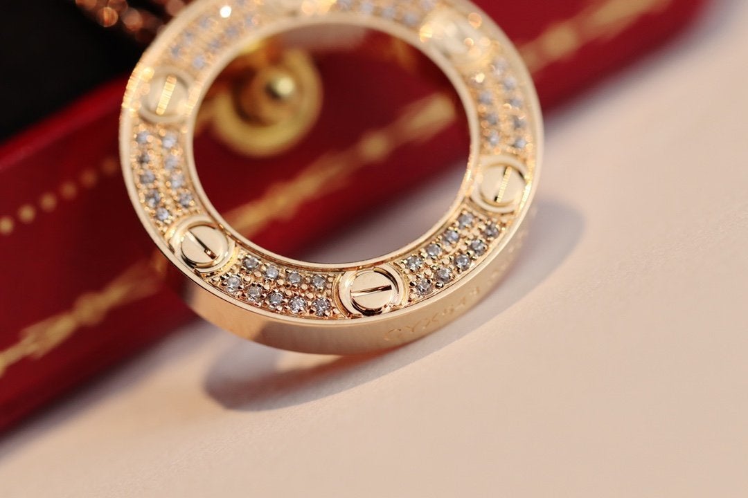 [⭐⭐JeweliWhal]LIEBESKETTE VERSTELLBAR ROSEGOLD