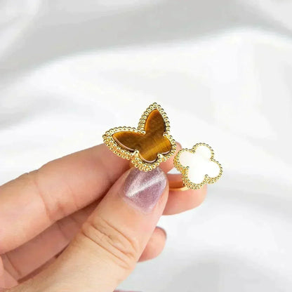 [⭐⭐JeweliWhal]GLÜCK ZWISCHEN DEN FINGERN RING